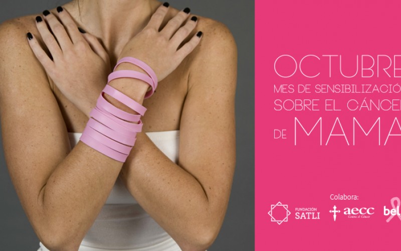 Octubre, mes de sensibilización sobre el cáncer de mama